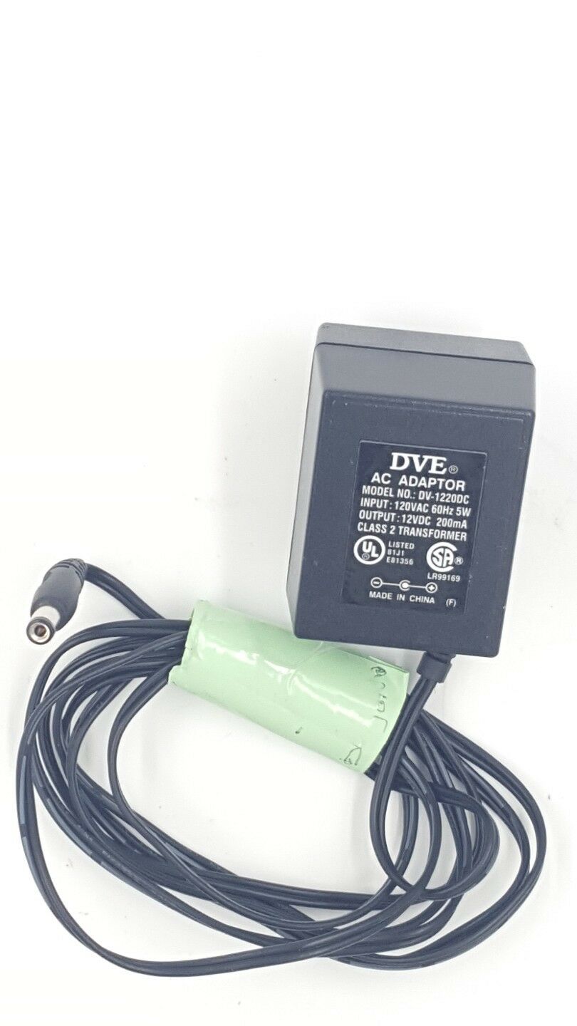 *Brand NEW*DVE DV-12200DC Class 2 Transformer 12V 200mA Ac Adapter
